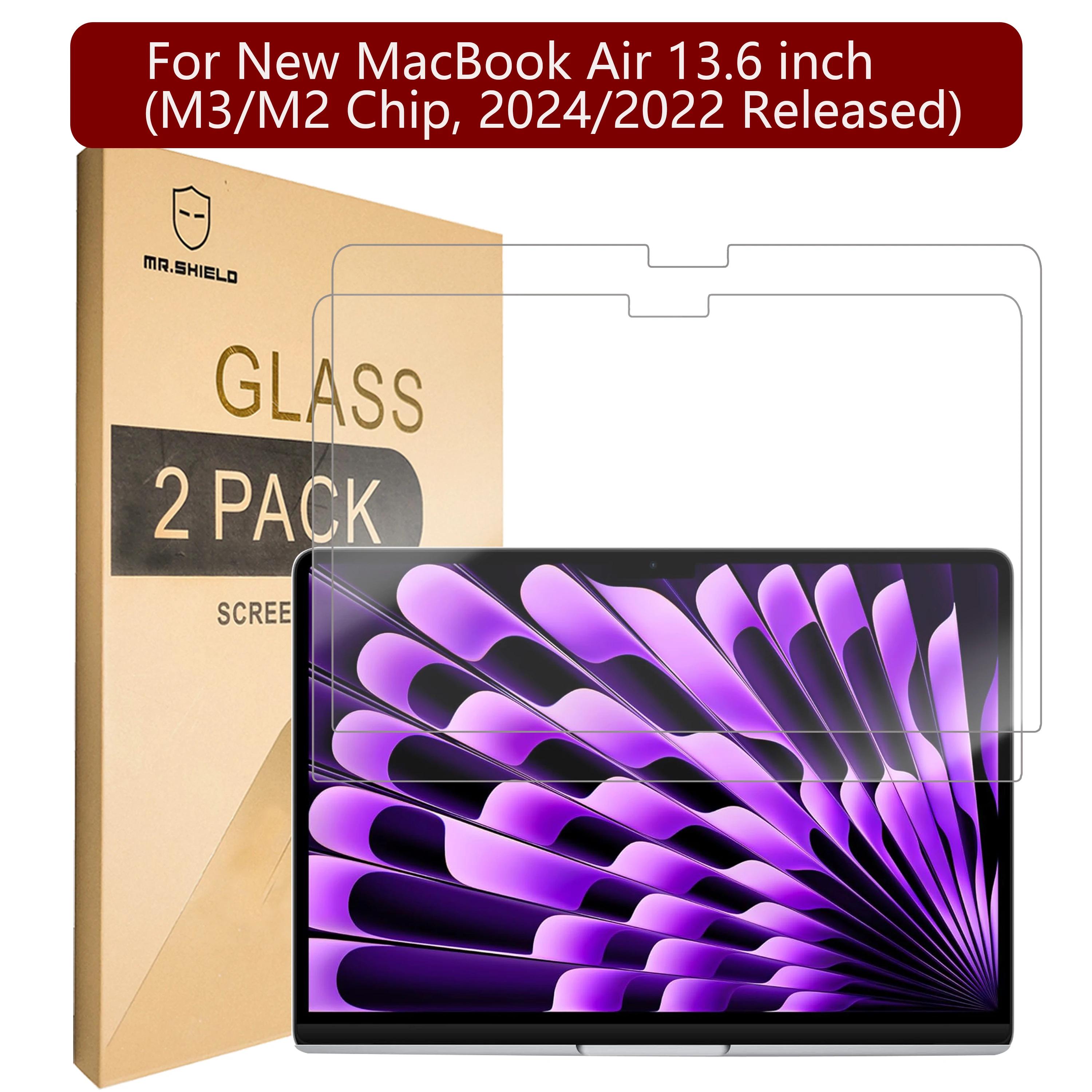 Mr.Shield ũ ȣ,New MacBook Air 13.6 inch (M3/M2 Chip, 2024/2022 Released) ȭ , 2 
